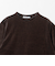 ポリエステルコットン ベロアボーダーTシャツ