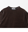 ポリエステルコットン ベロアボーダーTシャツ