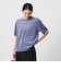 ポリエステルコットン ベロアボーダーTシャツ