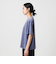 ポリエステルコットン ベロアボーダーTシャツ