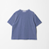ポリエステルコットン ベロアボーダーTシャツ