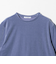 ポリエステルコットン ベロアボーダーTシャツ