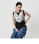 【WEB限定】グリッタートロンプルイユ ノースリーブTシャツ