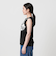 【WEB限定】グリッタートロンプルイユ ノースリーブTシャツ