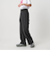 ポリエステルブレンド ２タック タブワイドパンツ
