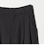ポリエステルブレンド ２タック タブワイドパンツ