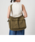 フロント ダブルポケット ビッグ ショルダーバッグ