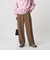 ポリエステルブレンド ツイルバックゴムパンツ
