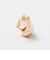 メタル イビツ ドロップ イヤリング