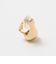 メタル イビツ ドロップ イヤリング