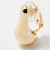 メタル イビツ ドロップ イヤリング