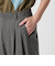 バックラップ タックワイドパンツ -ウォッシャブル-