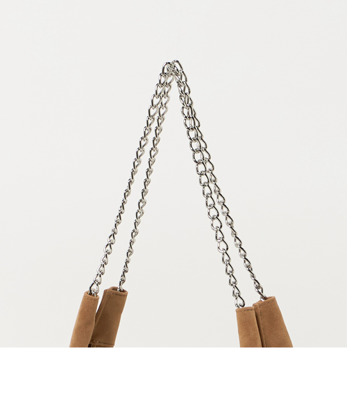 スエードライク チェーン ショルダーバッグ｜ビューティー＆ユース
