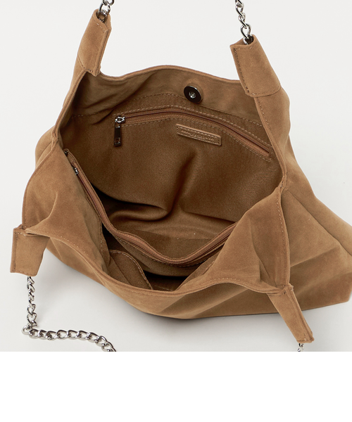 【beauty&youth】スエードライクチェーン　バッグ スエードライク チェーン ショルダーバッグ｜ビューティー＆ユース