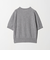 カシミヤ クルーネック ショートスリーブニット