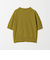 カシミヤ クルーネック ショートスリーブニット