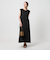 【WEB限定 Wardrobe DAILY MINIMAL】ティアード フレンチスリーブワンピース 接触冷感 吸水速乾