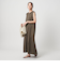 【WEB限定 Wardrobe DAILY MINIMAL】ティアード フレンチスリーブワンピース 接触冷感 吸水速乾