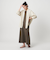 【WEB限定 Wardrobe DAILY MINIMAL】ティアード フレンチスリーブワンピース 接触冷感 吸水速乾