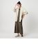 【WEB限定 Wardrobe DAILY MINIMAL】ティアード フレンチスリーブワンピース 接触冷感 吸水速乾