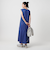 【WEB限定 Wardrobe DAILY MINIMAL】ティアード フレンチスリーブワンピース 接触冷感 吸水速乾
