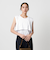 【WEB限定 Wardrobe DAILY MINIMAL】フリルレイヤード ノースリーブカットソー 接触冷感 吸水速乾