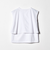 【WEB限定 Wardrobe DAILY MINIMAL】フリルレイヤード ノースリーブカットソー 接触冷感 吸水速乾