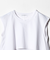 【WEB限定 Wardrobe DAILY MINIMAL】フリルレイヤード ノースリーブカットソー 接触冷感 吸水速乾