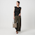 【WEB限定 Wardrobe DAILY MINIMAL】フリルレイヤード ノースリーブカットソー 接触冷感 吸水速乾