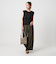 【WEB限定 Wardrobe DAILY MINIMAL】フリルレイヤード ノースリーブカットソー 接触冷感 吸水速乾