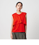 【WEB限定 Wardrobe DAILY MINIMAL】フリルレイヤード ノースリーブカットソー 接触冷感 吸水速乾