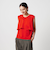 【WEB限定 Wardrobe DAILY MINIMAL】フリルレイヤード ノースリーブカットソー 接触冷感 吸水速乾