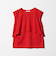 【WEB限定 Wardrobe DAILY MINIMAL】フリルレイヤード ノースリーブカットソー 接触冷感 吸水速乾