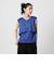 【WEB限定 Wardrobe DAILY MINIMAL】フリルレイヤード ノースリーブカットソー 接触冷感 吸水速乾
