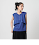 【WEB限定 Wardrobe DAILY MINIMAL】フリルレイヤード ノースリーブカットソー 接触冷感 吸水速乾