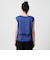 【WEB限定 Wardrobe DAILY MINIMAL】フリルレイヤード ノースリーブカットソー 接触冷感 吸水速乾
