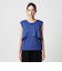 【WEB限定 Wardrobe DAILY MINIMAL】フリルレイヤード ノースリーブカットソー 接触冷感 吸水速乾