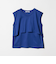 【WEB限定 Wardrobe DAILY MINIMAL】フリルレイヤード ノースリーブカットソー 接触冷感 吸水速乾