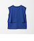 【WEB限定 Wardrobe DAILY MINIMAL】フリルレイヤード ノースリーブカットソー 接触冷感 吸水速乾