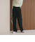 タックワイドストレートパンツ ウォッシャブル