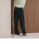 タックワイドストレートパンツ ウォッシャブル