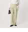 タックワイドストレートパンツ ウォッシャブル