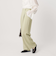 タックワイドストレートパンツ ウォッシャブル