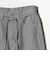 リボンベルト ワイドデニムパンツ