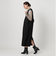 【WEB限定】ドレープツイル キーネックワンピース ウォッシャブル
