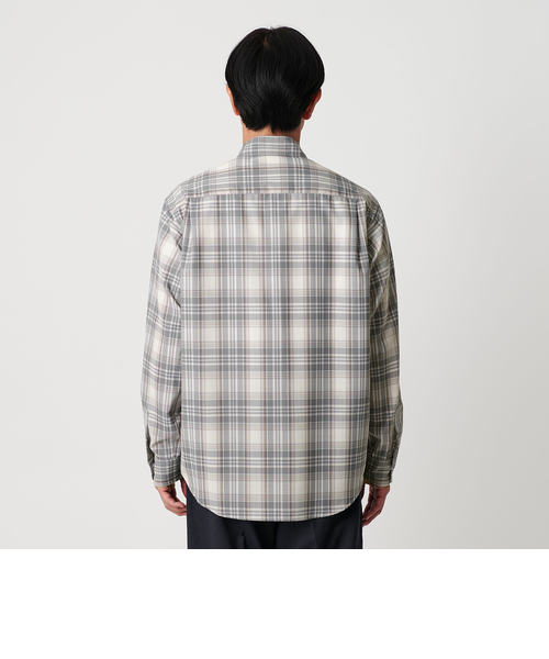 尾州 TW チェック レギュラーシャツ FORM TAPERD型
