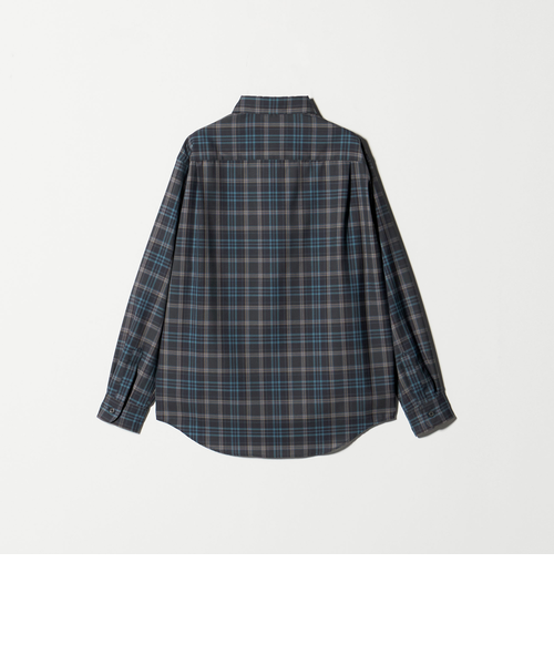 namiwo　フォロー割実施中 　ウールチェックシャツ KAMIYA - 【24AW】ウール チェックシャツ / WOOL CHECK SHIRT