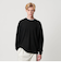 コットン カシミヤ ブレンド ロングスリーブ Tシャツ