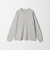 コットン カシミヤ ブレンド ロングスリーブ Tシャツ