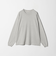 コットン カシミヤ ブレンド ロングスリーブ Tシャツ